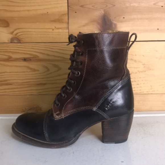 Bed Stu Shoes - Bed Stu spectator granny ankle boots booties 8.5